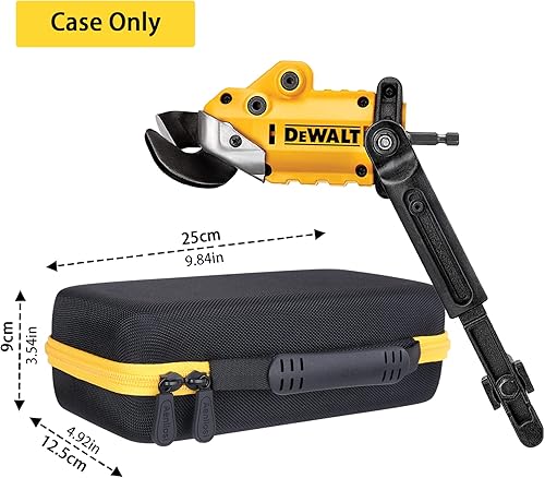 Miniatura 5 de Aenllosi Estuche rígido de viaje compatible con tijeras de metal DEWALT DWASHRIR