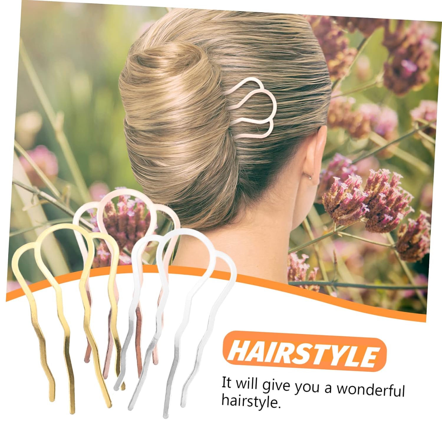 18pcs Metal Hair Fork for Buns Hair Accessories for Women for Updos and Everyday Use