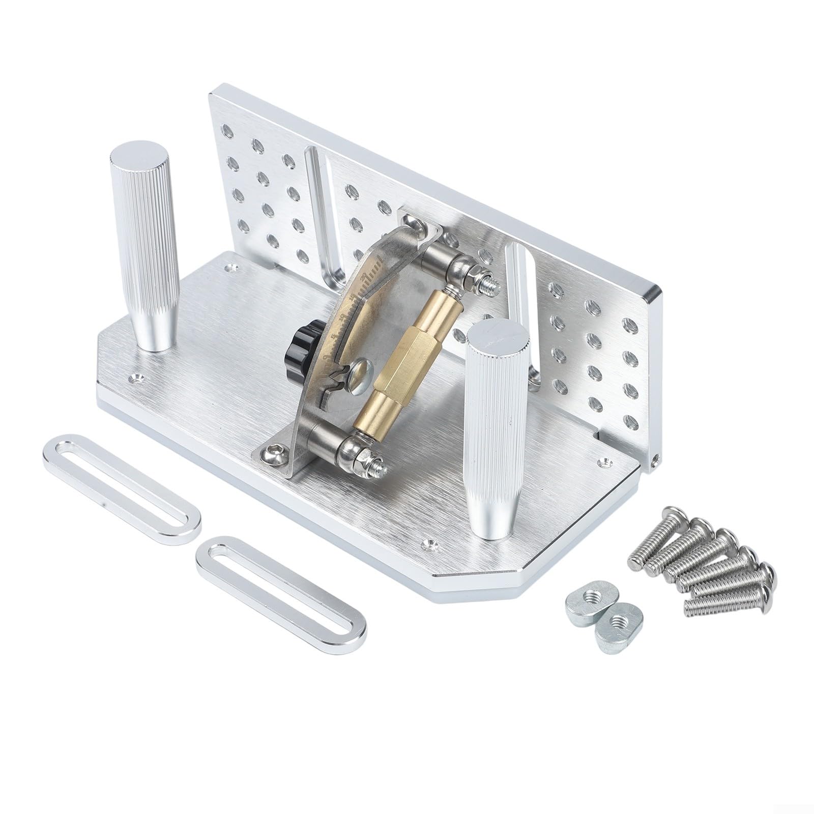 Localizador de afilado de plantilla de amoladora de correa ajustable con accesorio de molienda angular para soporte de herramientas de aluminio mecanizado CNC para herramientas de cincel y torno de
