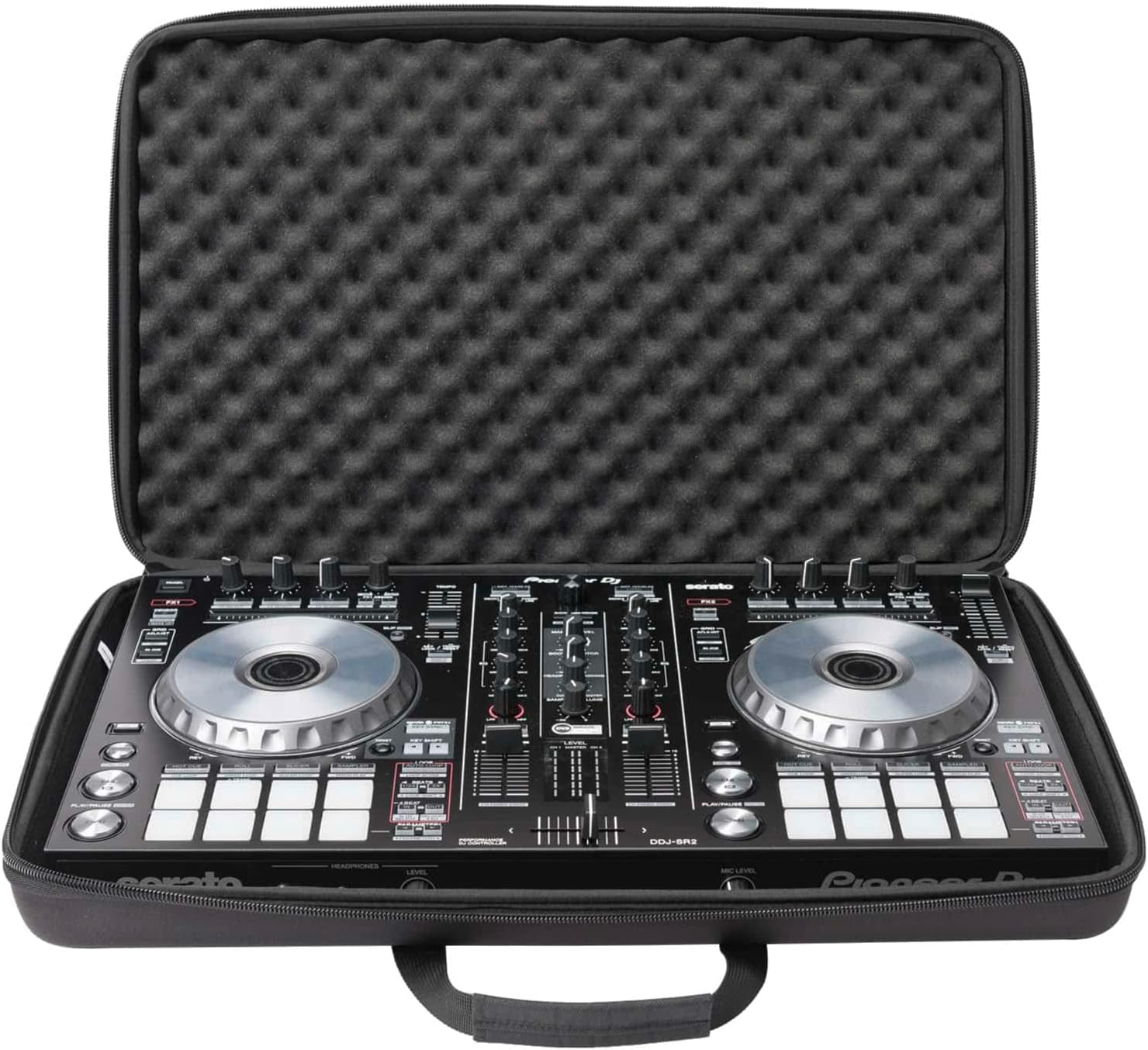 Magma CTRL Case XL Plus Hardshell Case Fits Omnis Duo, Mixstream Pro +, DDJ-SR2, Traktor Kontrol S4 MK3, and Similar Sized DJ Controllers