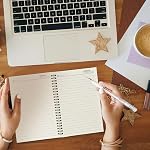 36 Pack Spiral Notebook College Ruled Journals Notebooks Lined 8.3 x 5.5 Inch Note Books Bulk A5 Writing Notebooks Thick Paper Notebook for Office Business School Supplies (Multi Color, 36 Pcs)