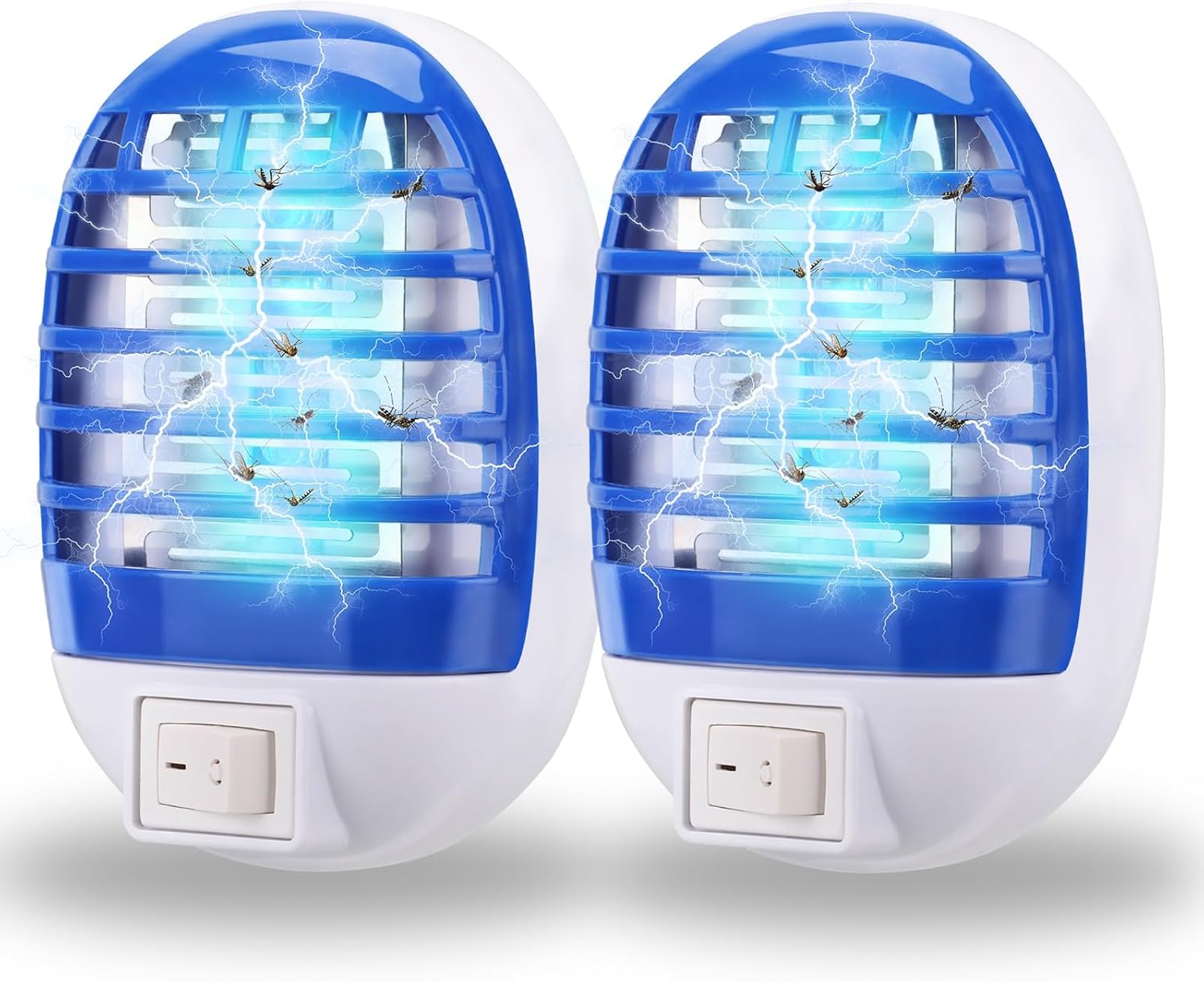 2 Pack Bug Zapper Indoor, Fly Trap for Indoors, Electronic