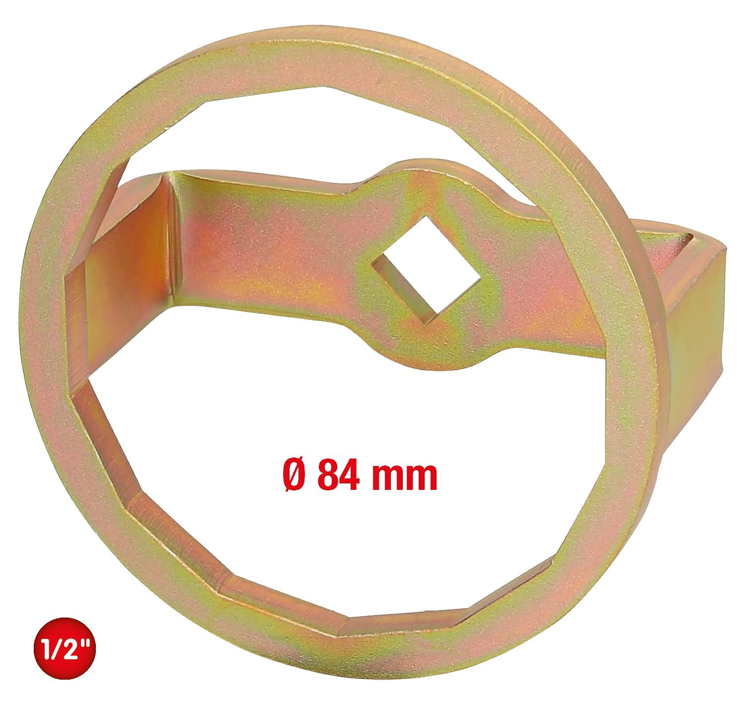 KS Tools 150.9543 1/2" Klucz do wymiany filtra oleju Ø 84 mm / 14 kątny