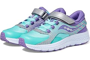 Saucony Kids' Velocer Hook-and-Loop Running Shoes