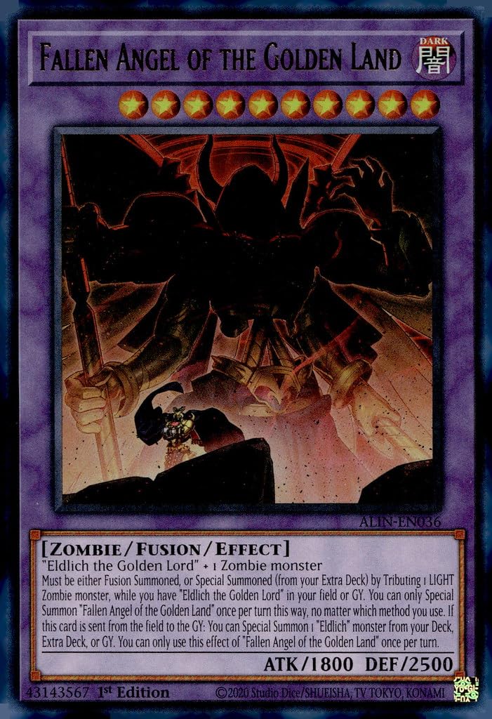 Amazon.com: Fallen Angel of The Golden Land - ALIN-EN036 - Ultra