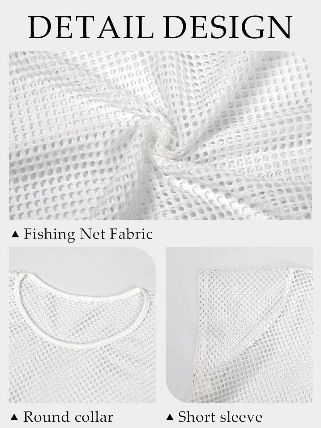 CHICGAL Womens Bathing Cover Ups Knit Bikini Short Sleeve Swimsuit Coverup Summer Swimwear Hollow Out Beach Dress - Image 6