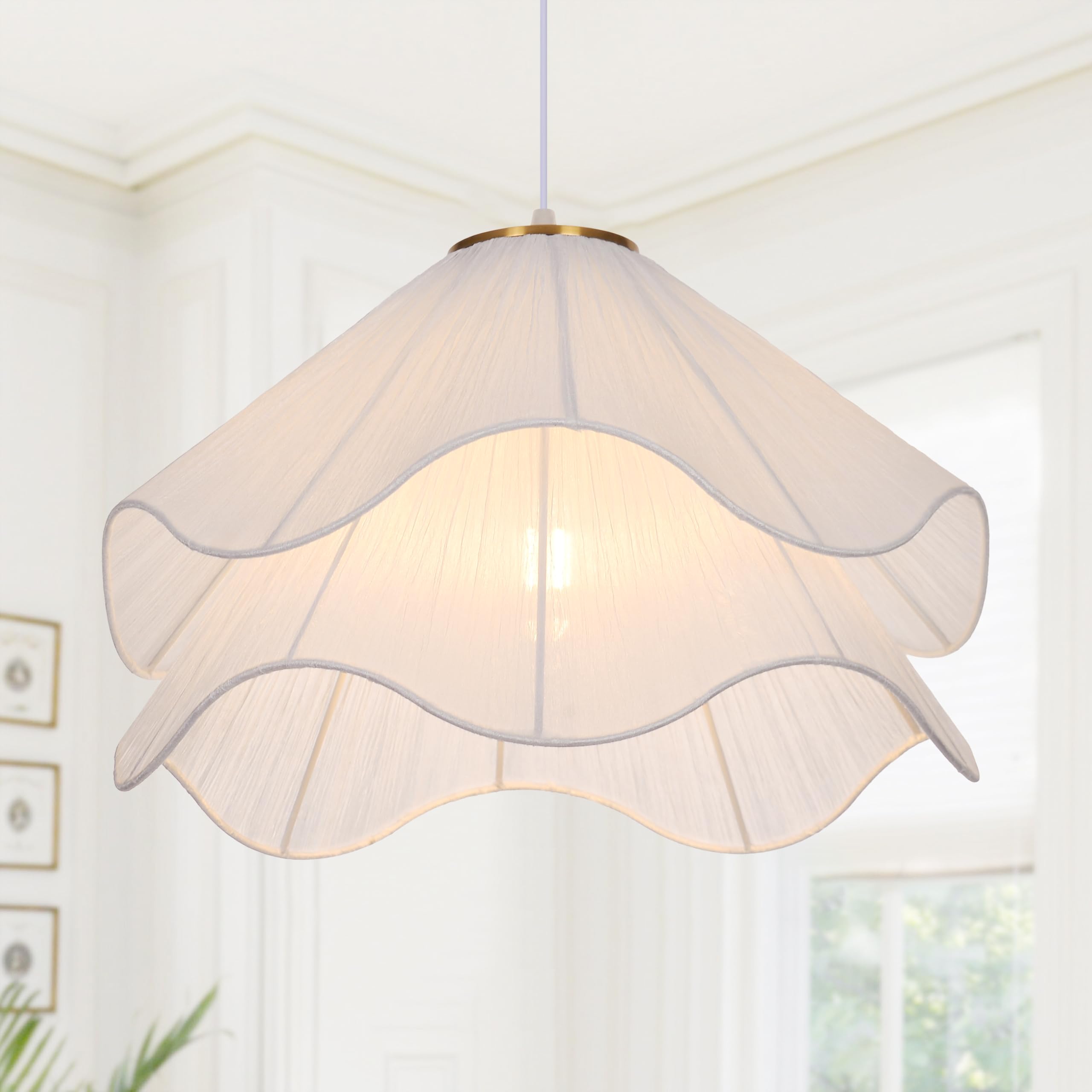 Photo 1 of WALMHEIM Pendant Light 15.7" Flower Chandelier