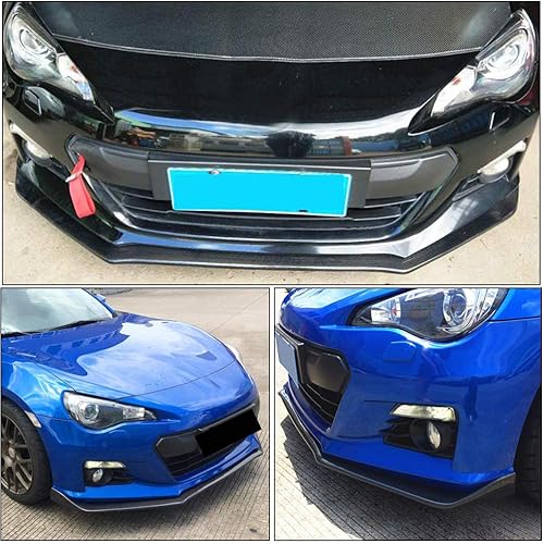 Miniatura 3 de MCARCAR KIT Protector de parachoques delantero para Subaru BRZ Coupe 2Door 2013-2016 Add-on Factory Outlet Carbon Fiber CF Protector de parachoques