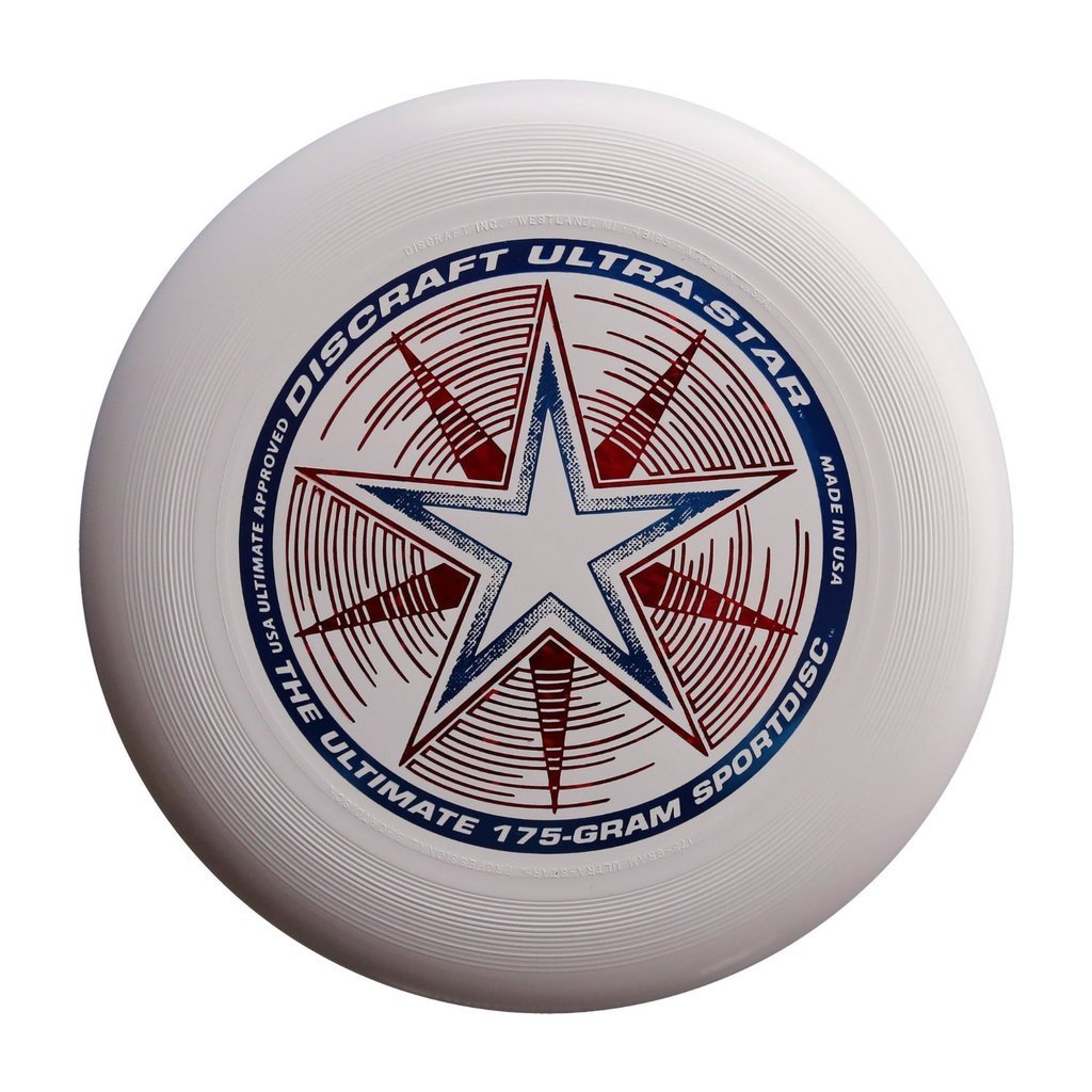 Discraft 175 gram Super Color Ultra-Star Disc. WHITE