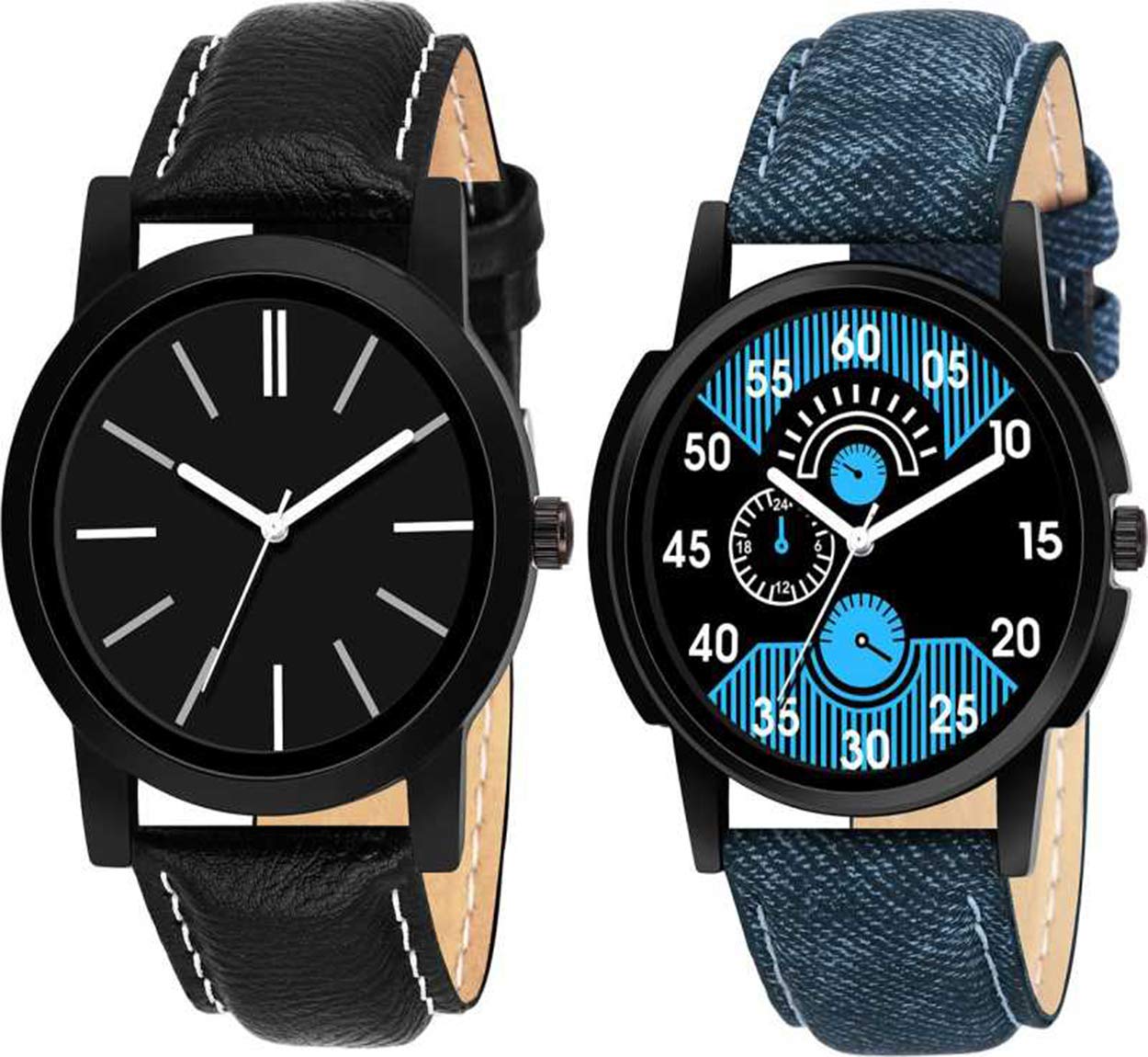RPS FASHION WITH DEVICE OF R Analog Black Dial Black Round Shape Girls Boys Watch Combo Set of 2 (B085B12W71) Amazon Price History, Amazon Price Tracker