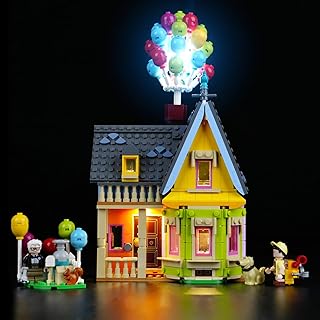 LED Light Kit for Lego-43217 Up House, Lighting Set Compatible with Lego Disney Building Blocks Model (Lights Only, No Lego Set)