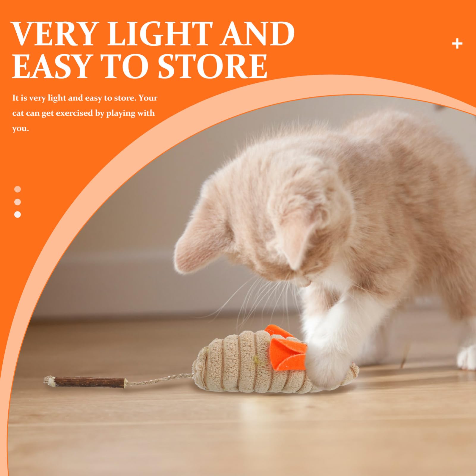 POPETPOP 15pièces Jouet Peluche pour Chat De Jouets Souris avec Herbe à Chat pour Mâcher