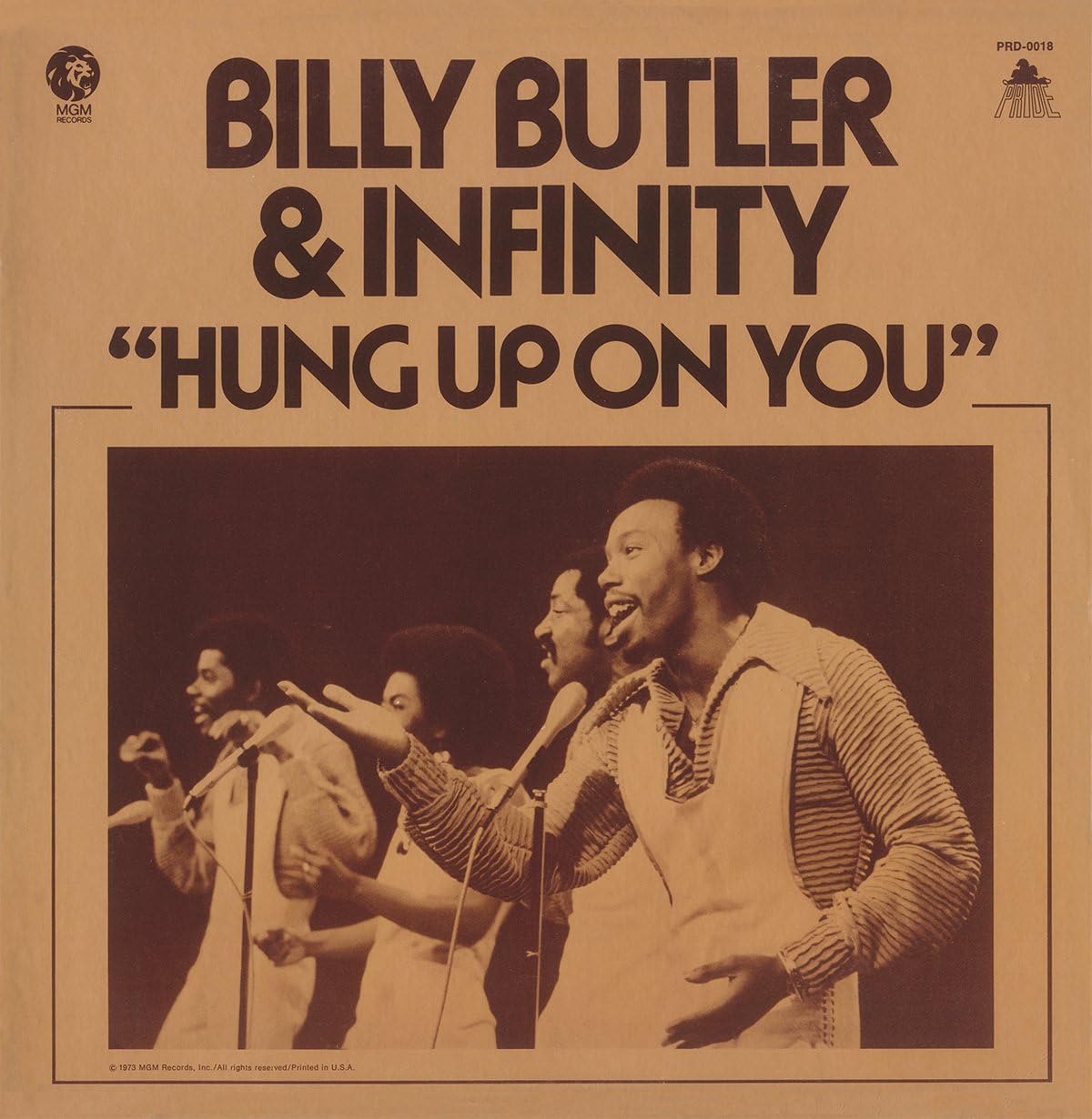 INFINITY (13) BILLY BUTLER - Hung Up On You - Disque CD