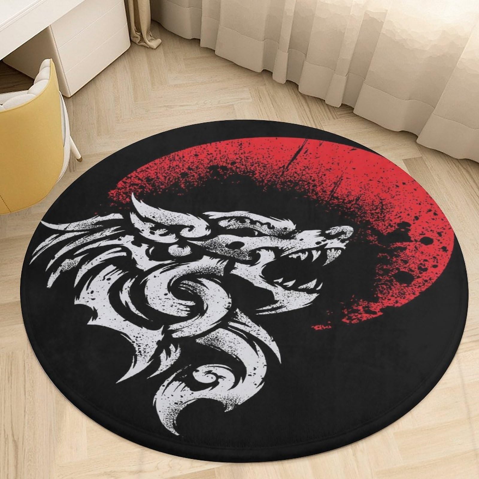 Tapis loup viking antidérapant fini les glissades dans le salon