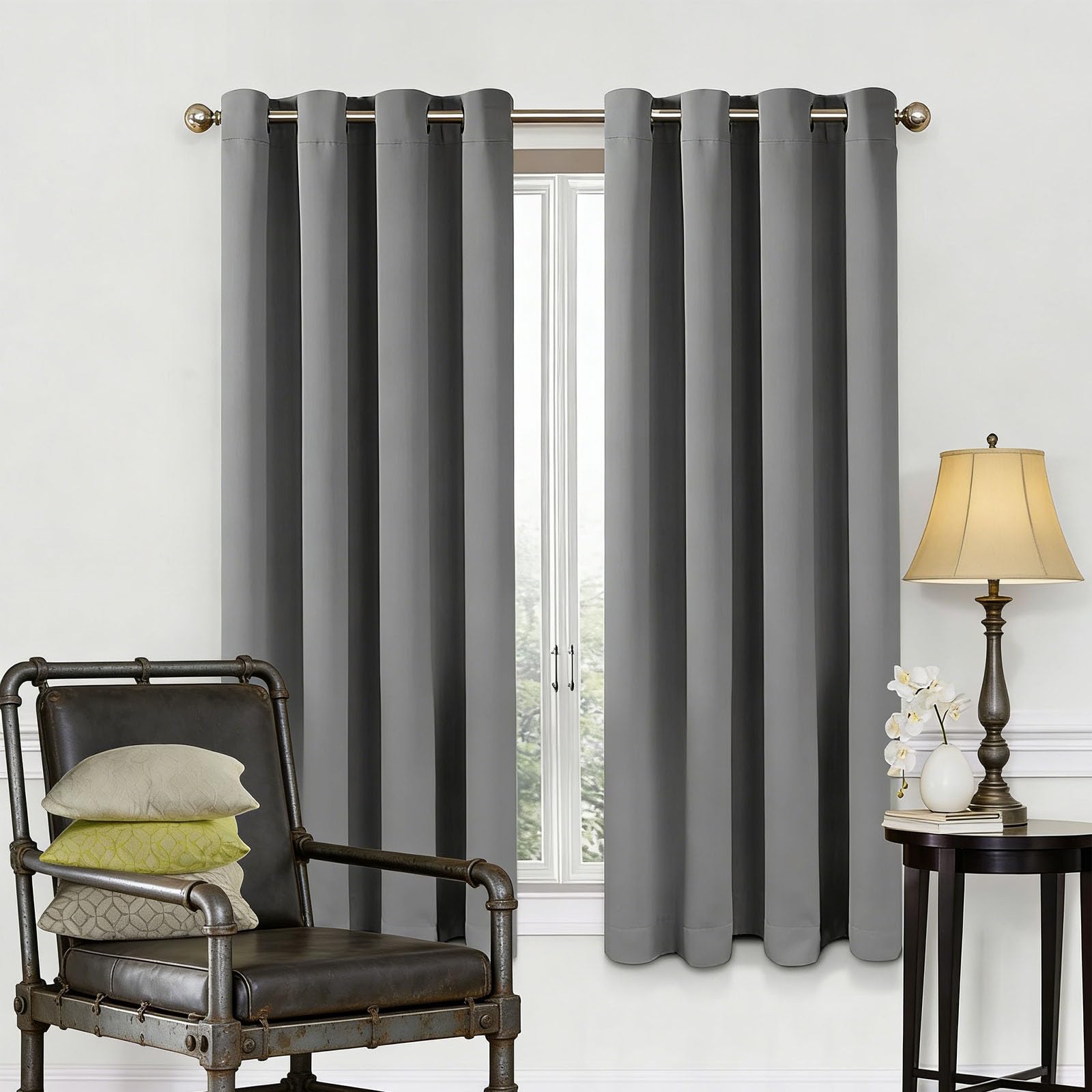 Bibbi - Roestrood 170 x 250 cm Plastic Vloerkleed