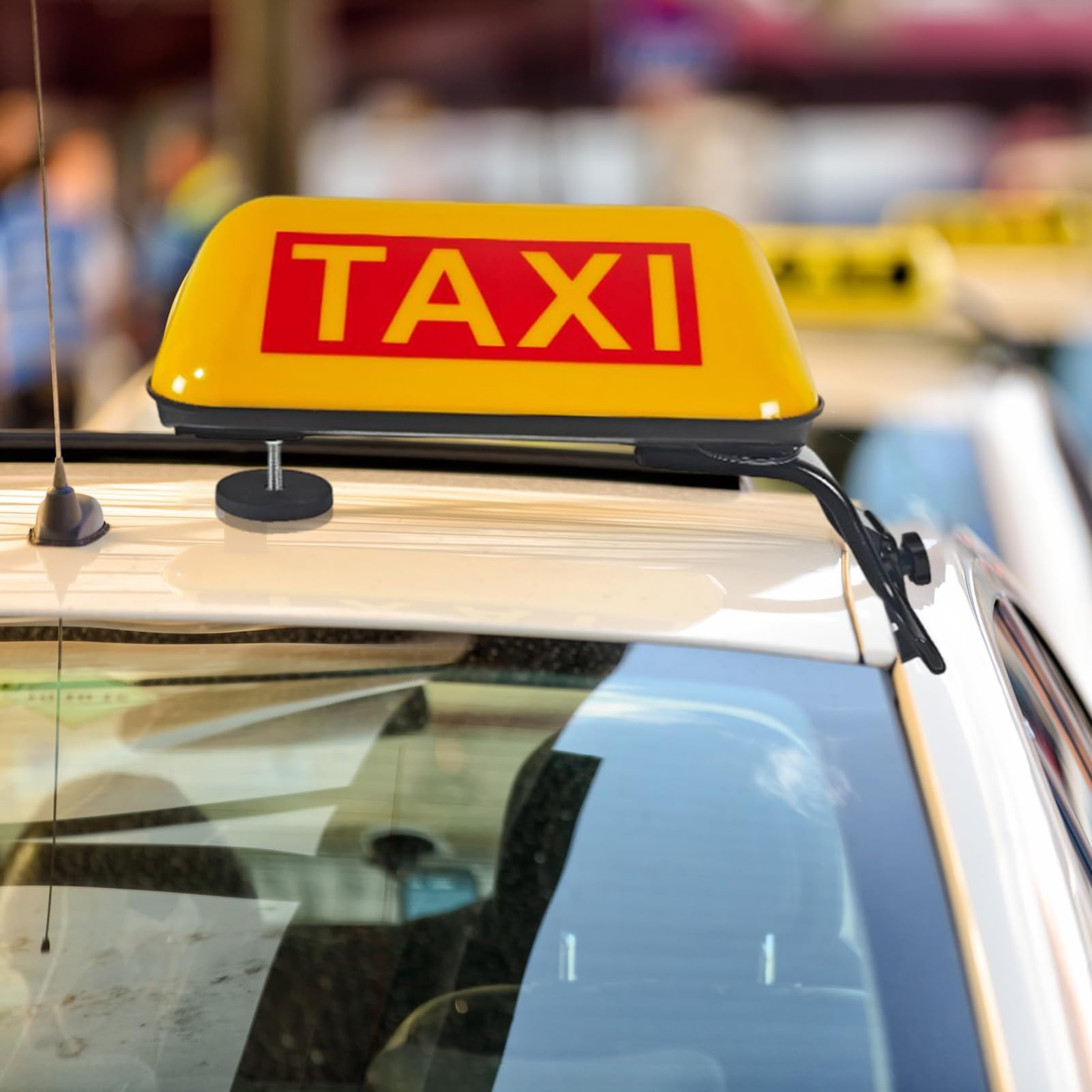 Lampa Taxi Jasna Lampa LED Z Wyświetlaczem Znaku