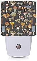 Vista 1 de Luz nocturna de hongos, luces nocturnas de 0.5 W aptas para dormir para niños y niñas, luz nocturna LED con sensor de atardecer a amanecer, luz