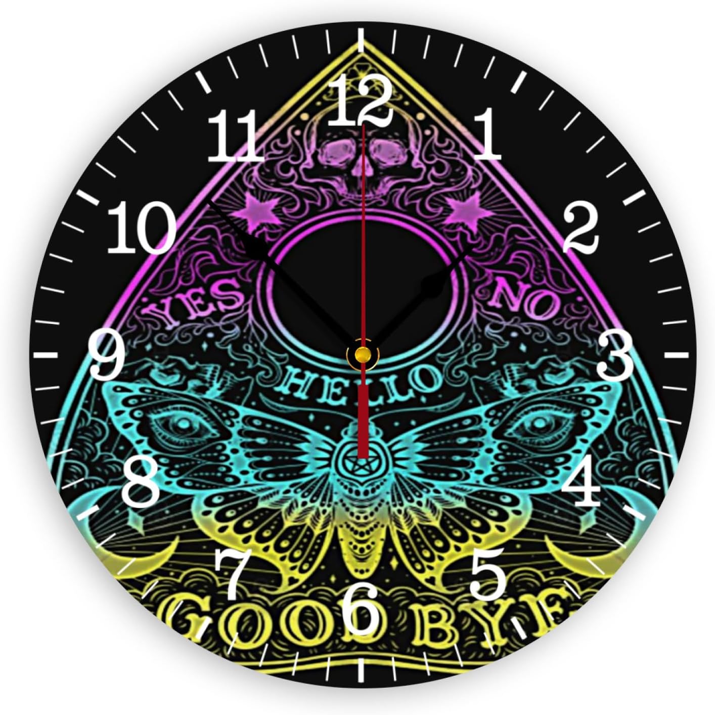 Vcjta Wall Clocks All Seeing Eye Ouija Board Occult Wiccan