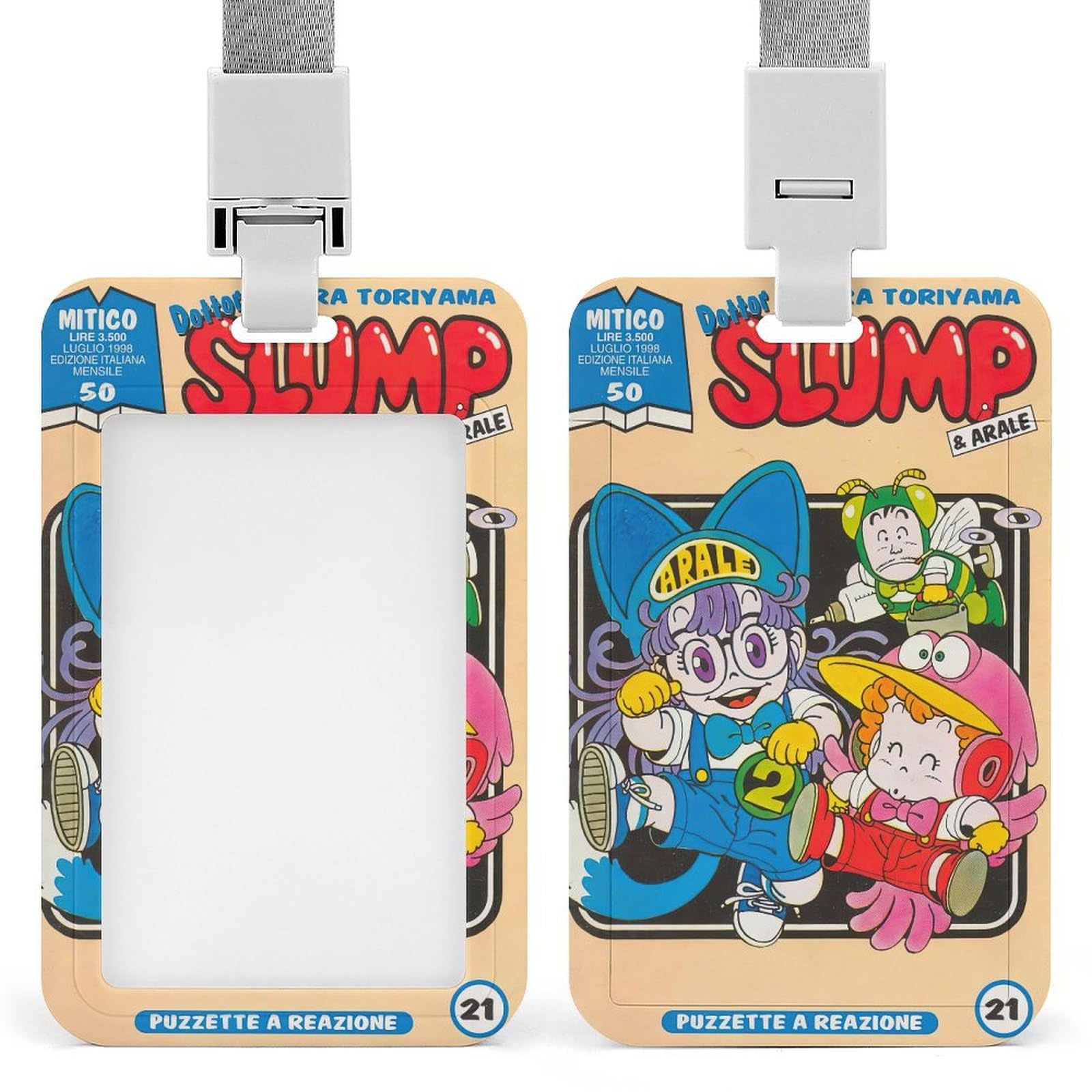 Amazon.co.jp: Dr.スランプ アラレちゃんidカードホルダー首掛けID