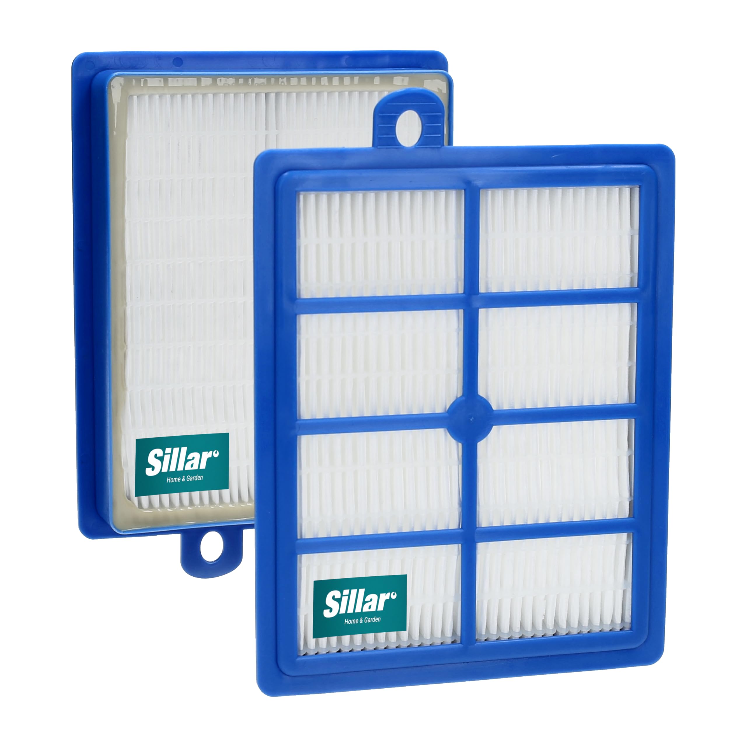 Sillar® 2x Filtr HEPA do AEG ELECTROLUX Airmax/Boldio/ErgoSpace/Excellio/Mondo Plus/Oxygen/Praxio/Powersystem PHILIPS Expression/Impact/Jewel/Performer (EFH13W, EFH12W, 9002564053)