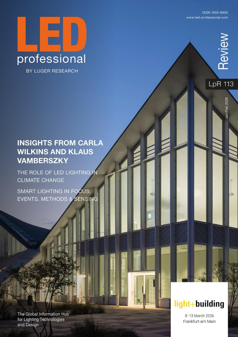 LED professional Review (LpR): Jan/Feb 2026, Issue #113