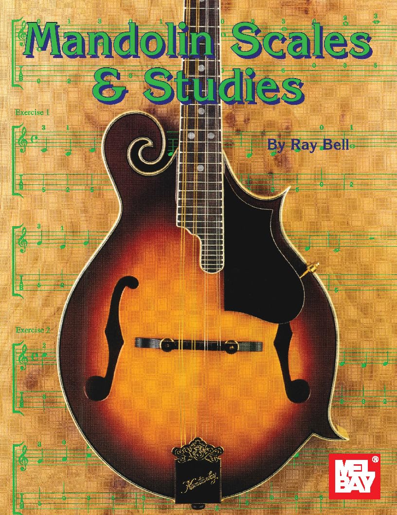 Mandolin Scales & Studies méthode de mandoline partitions exercices de musique