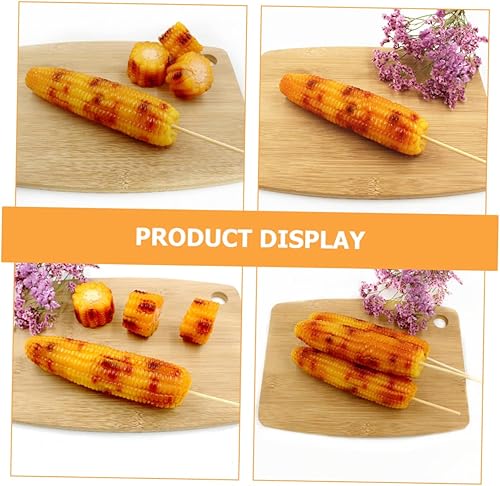 Miniatura 9 de HOMSFOU Juguetes de comida de simulación, juegos de plástico, decoraciones de mesa, centros de mesa de otoño, vegetales de plástico, vegetales