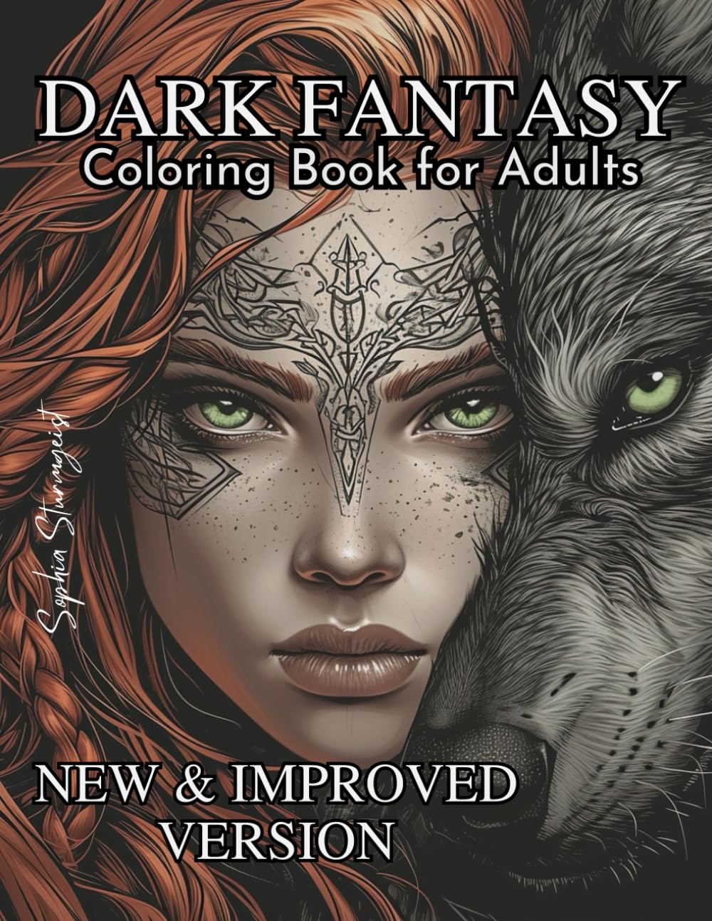 Amazon.com: Dark Fantasy Coloring Book for Adults: 50 Dark Fantasy ...