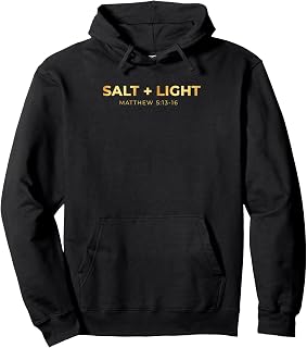 Christian + Matthew 5:13-16 Bible Verse Pullover Hoodie
