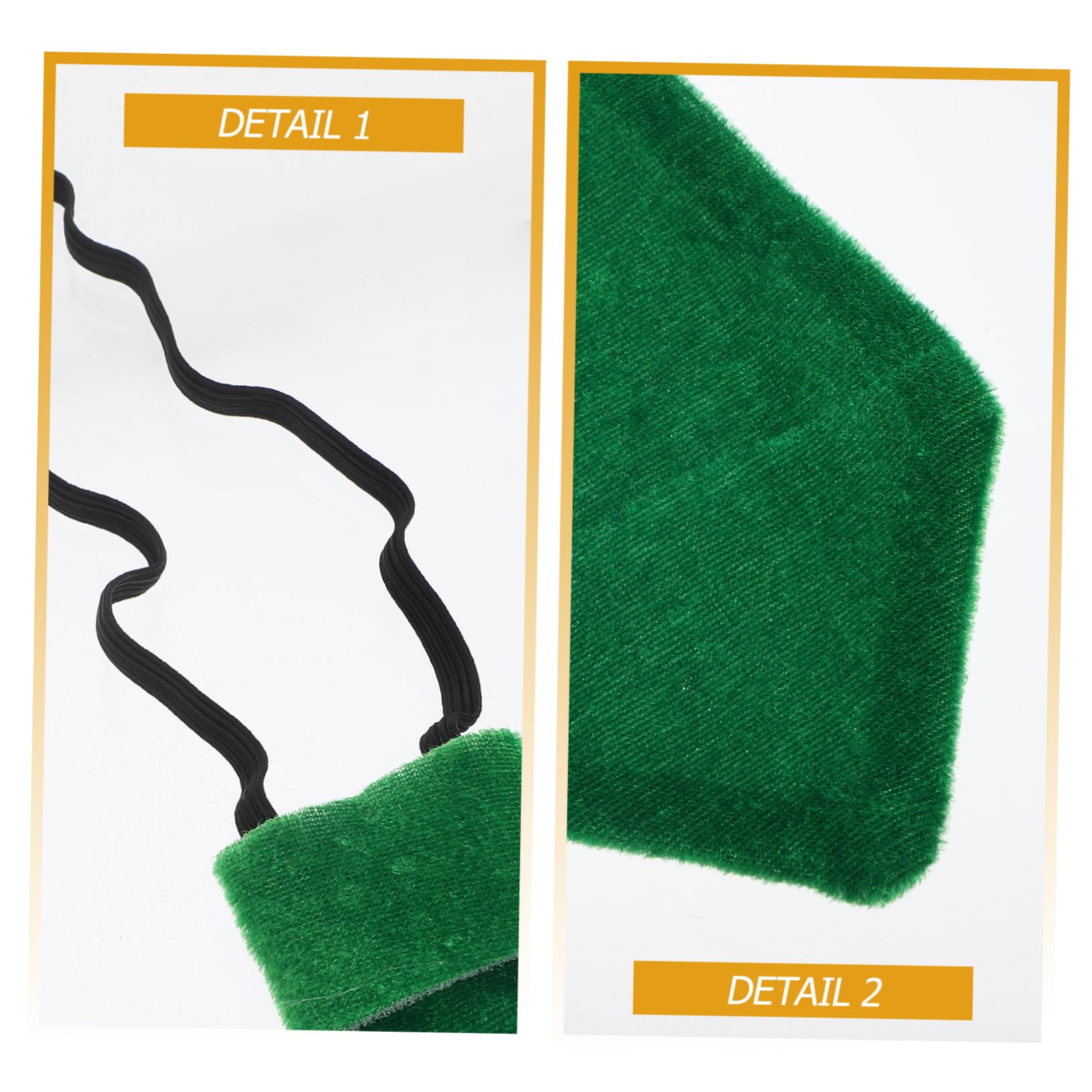 VALICLUD corbata verde pajaritas para hombres arco patas atar pajarita de terciopelo accesorios fiesta disfraces de hombre corbatas pajarita decorativa corbata de hombre tela Green