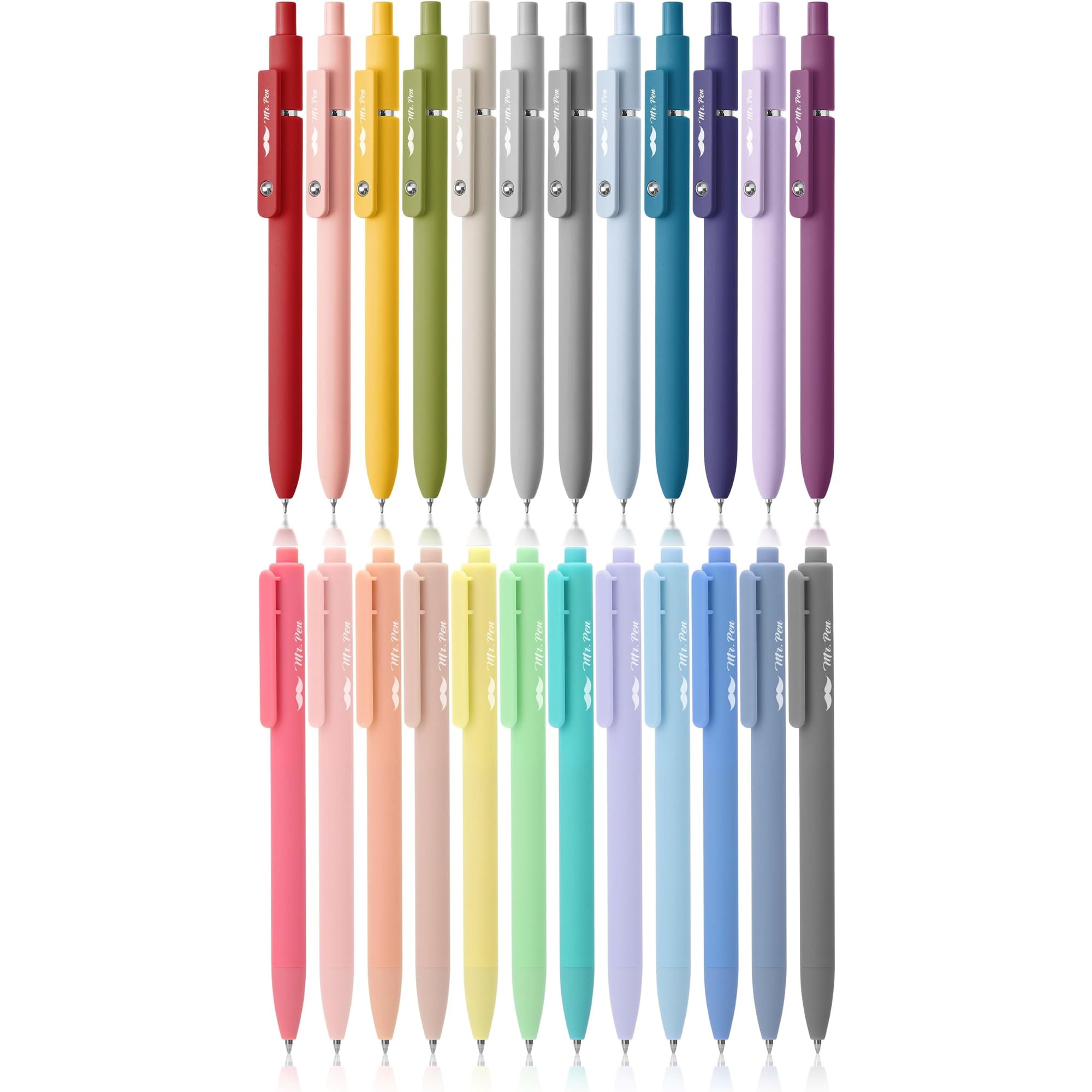 Mr. Pen- Retractable Gel Pens, 24 Pack
