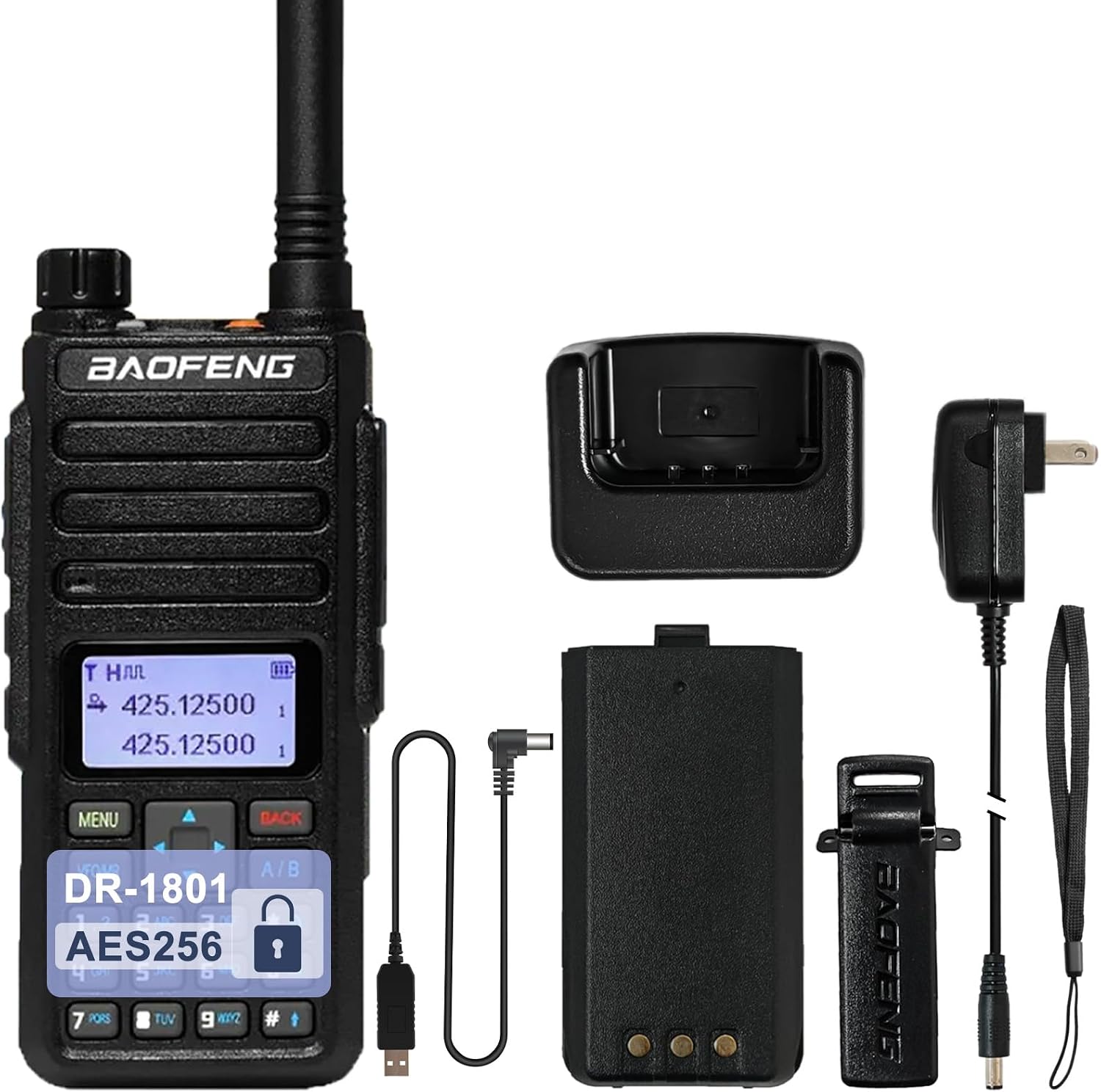 BAOFENG DR-1801UV Digital/Analog Two-Way Radio User Manual