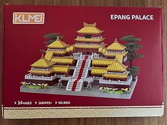 Amazon.com: wriyvngs Chinese Architecture Micro Building Blocks Set ...