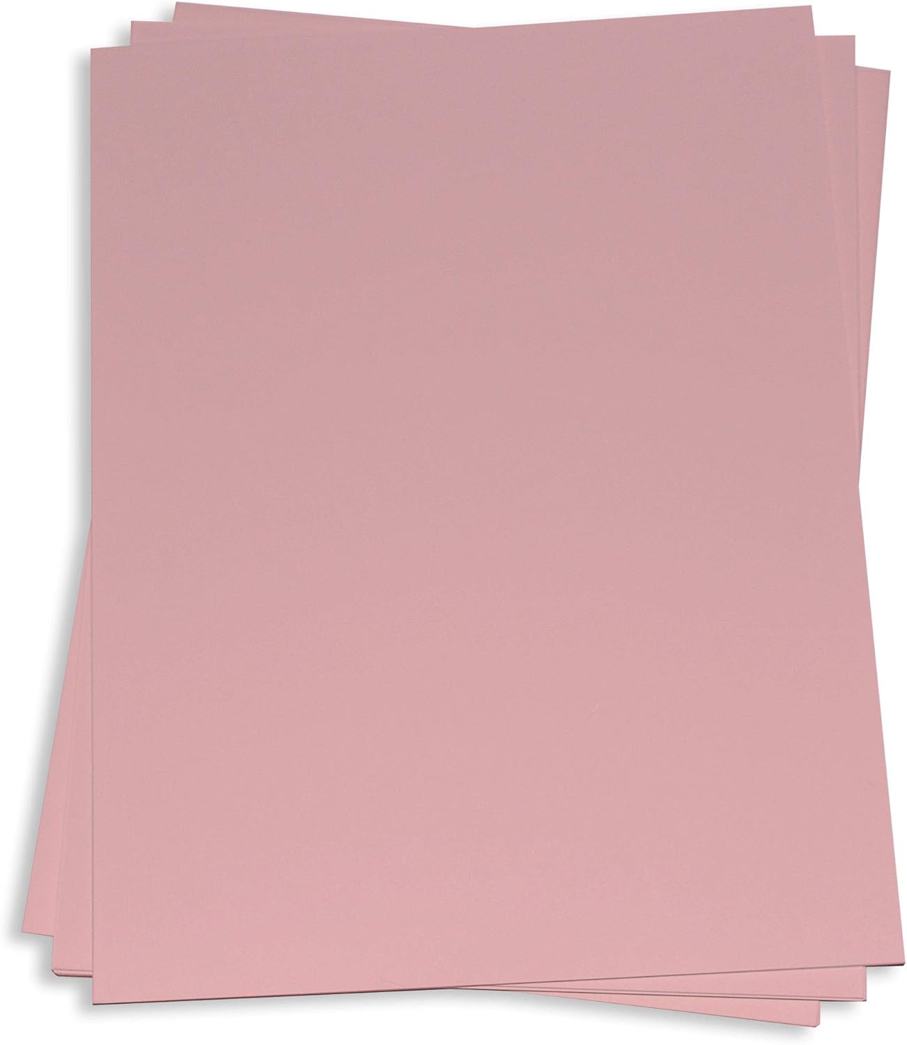 Dusty Rose Paper - 12 x 12 LCI Hue Matte 80lb Text, 25 pack