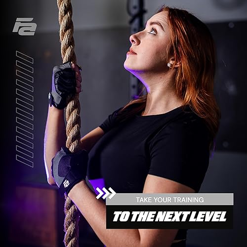 Miniatura 6 de Fit Active Sports Max Grip - Guantes de entrenamiento para levantamiento de pesas para levantamiento de pesas, ciclismo, entrenamiento de fitness,