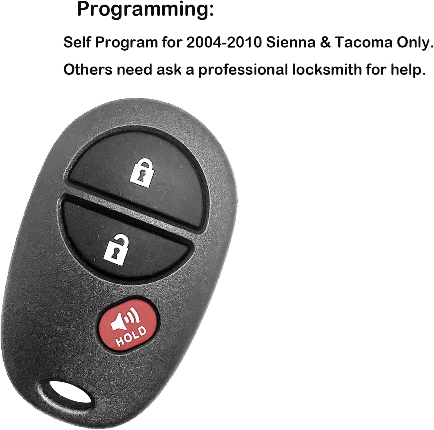 2 NEW Replacement For 2005-2016 TACOMA Keyless Entry Remote Control GQ43VT20T By AutoKeyMax