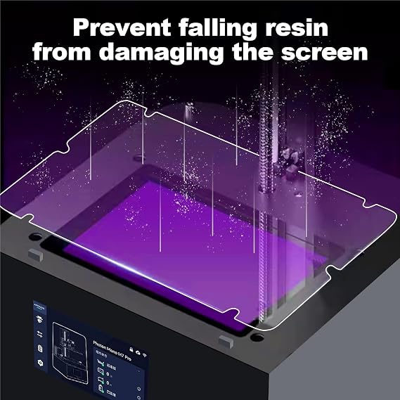 For Anycubic, Photon Mono M7 Pro/M7 LCD 3D Printer Screen Protector Film,5pcs 10.1inch 3D Printer Accessory Printer Screen Protector(Mono M7)