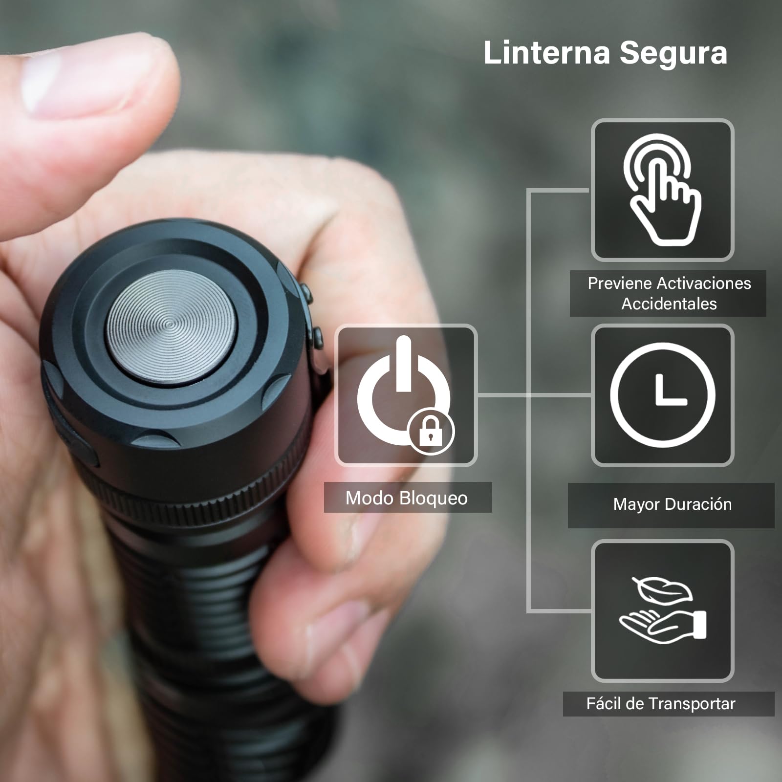 Sofirn SC33 LED Súper Brillante 5200 Lúmenes Linterna Recargable EDC Portátil Con Cola Tipo C Interruptor E Para Búsqueda Al Aire Libre Senderismo Emergencia