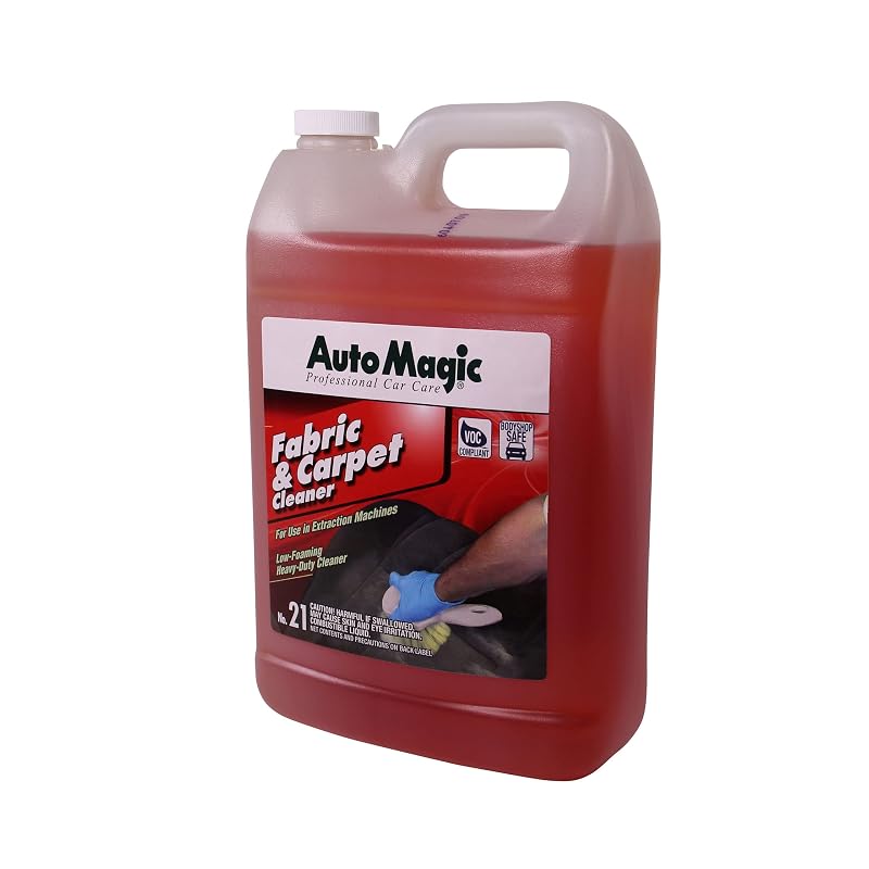 Auto Magic Limpador de Tecidos e Carpetes com Baixa Espuma, 3,785 L