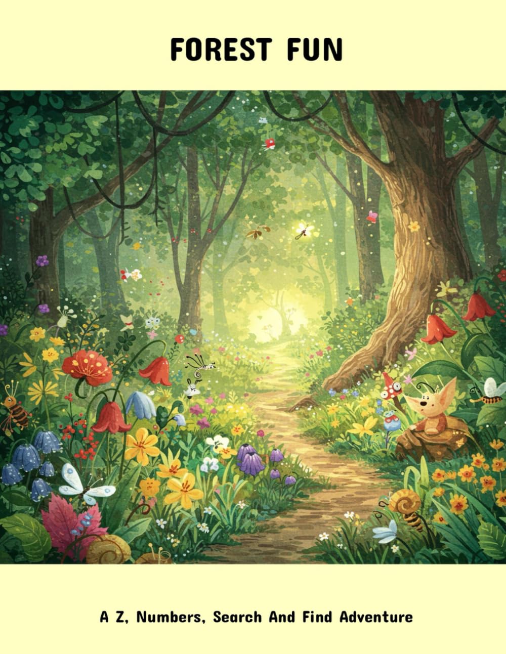 Forest Fun: A Z, Numbers, Search And Find Adventure