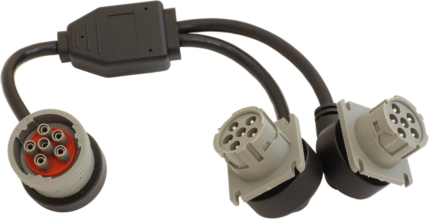 Truck Diagnostics Port Y-Cable (J1708)