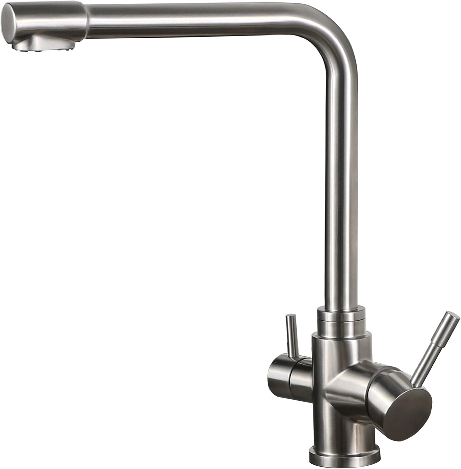 WL-301STS Stainless Steel Deluxe 3-Way Kitchen Faucet for Reverse Osmosis System