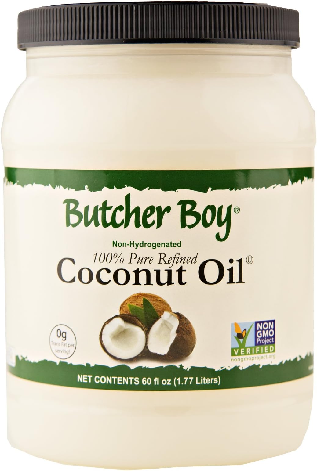 Butcher Boy Coconut Oil 60 oz. (6 Jars)