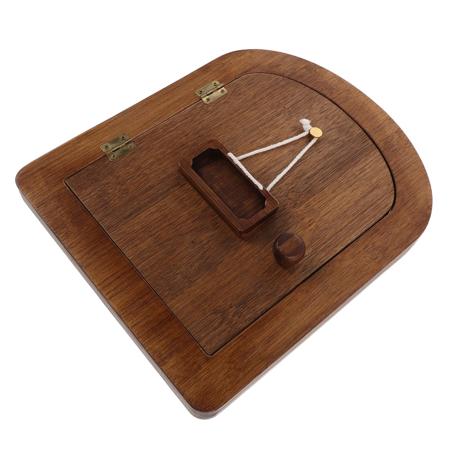 Katzenklappe Holz Bogenförmig 29X24cm für Innenbereich Haustiertür Flexibel für Katzen und Kleine Hunde