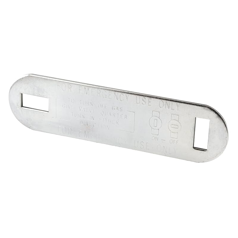 Chave de corte de gás PRIME-LINE PH 17106 em aço, 25,4 cm, 1 unidade