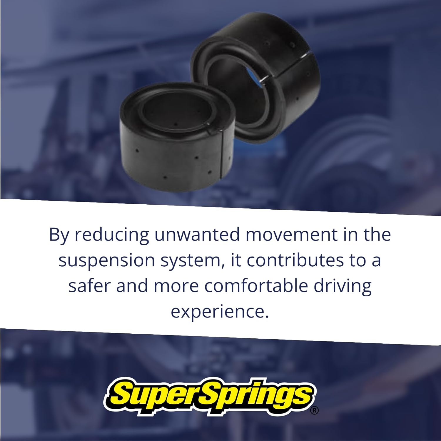 SuperSprings CSS-1195 | Coil SumoSprings for various applications | 1.95 inch inner wall height, Black