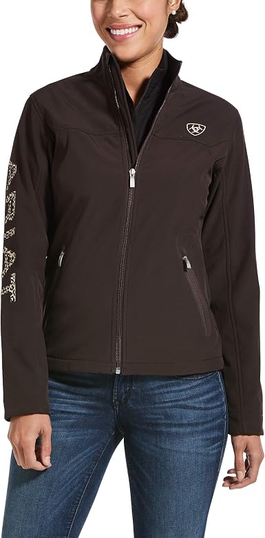 Amazon.com: ARIAT - Chaqueta softshell para mujer, diseño de grano de café  y leopardo, talla XL, color café : Ropa, Zapatos y Joyería