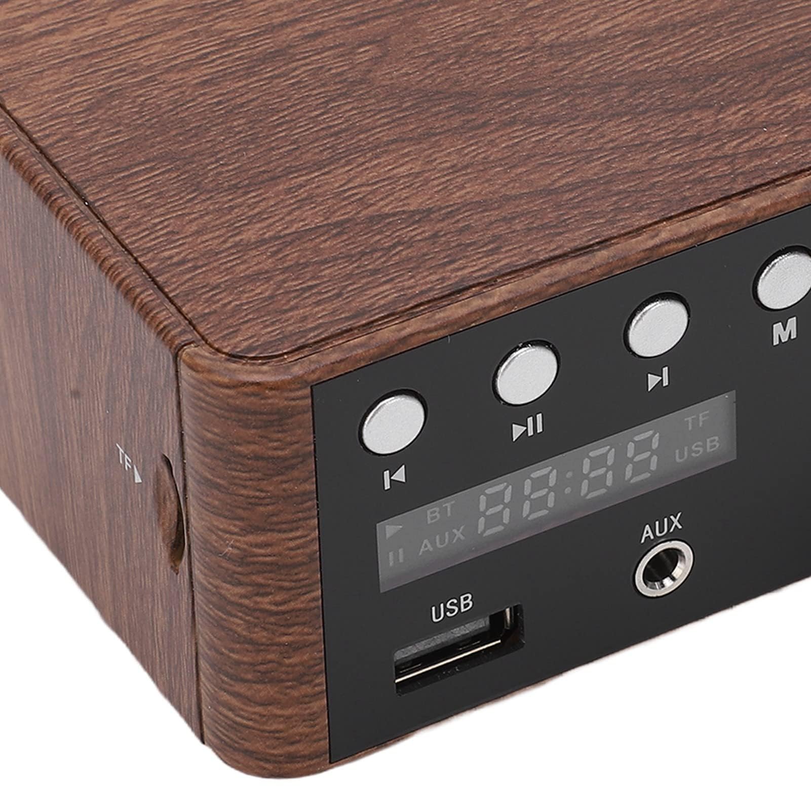 Mini Amplificateur Audio de Ampli Bluetooth 5.0, Amplificateur HiFi Numérique Stéréo 2 Canaux 50W et 50W avec Entrée USB