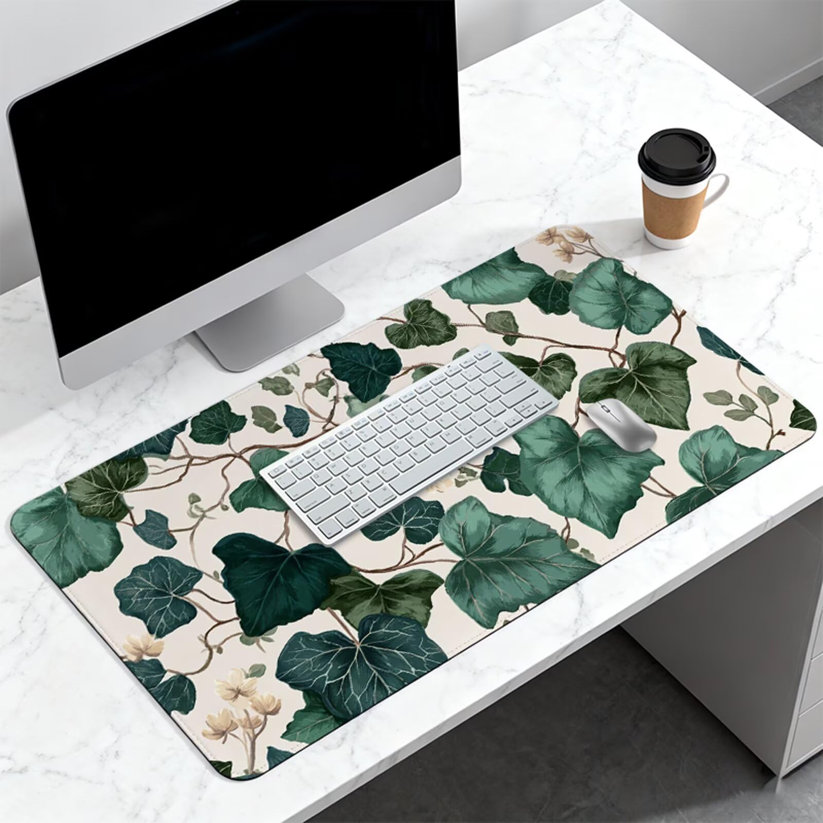 Podkładka pod mysz do gier, podkładka pod mysz XXL 1200x600 mm AVCE Gładka powierzchnia poprawia precyzję i szybkość, wodoodporna podkładka pod mysz antypoślizgowa do komputera, laptopa, biura