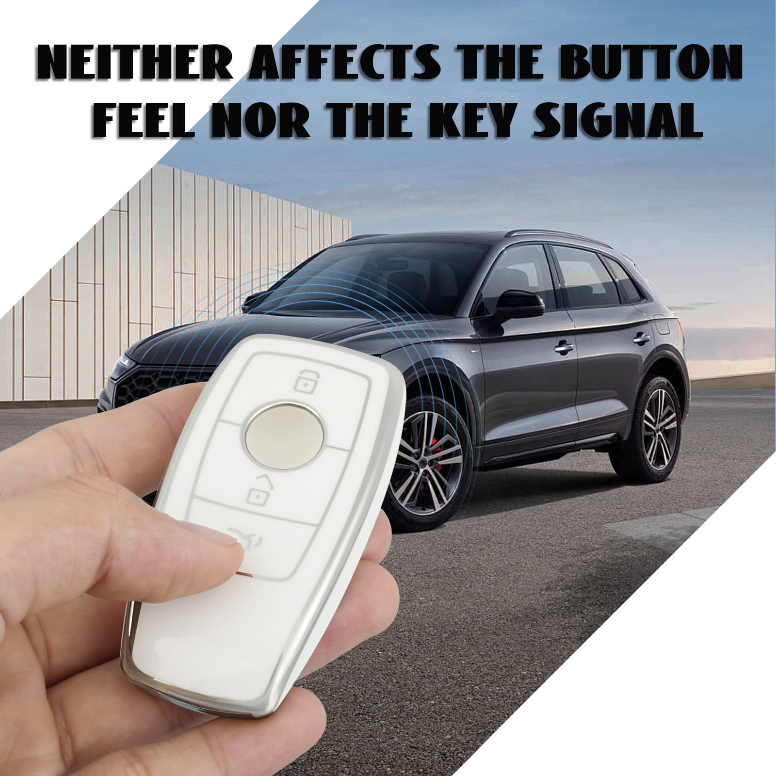 Guscio Chiave Auto Per Mercedes Benz Portachiavi Cover CLS - Foto 5